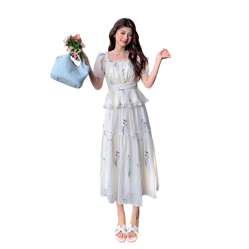 Elegant Embroidered Two-Piece Summer Vacation Set 7115 - Image 5